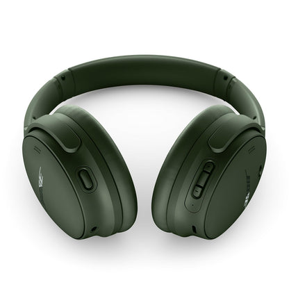 Bose QuietComfort Bluetooth Headphones, Wireless Headphones with Active Over Ear Noise Cancelling and Mic, Deep Bass, Up to 24 Hours of Playtime, Cypress Green - Limited Edition