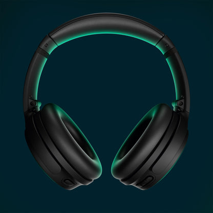 Bose QuietComfort Bluetooth Headphones, Wireless Headphones with Active Over Ear Noise Cancelling and Mic, Deep Bass, Up to 24 Hours of Playtime, Cypress Green - Limited Edition
