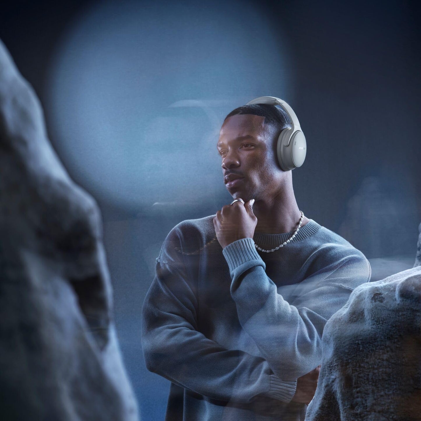 Bose QuietComfort Bluetooth Headphones, Wireless Headphones with Active Over Ear Noise Cancelling and Mic, Deep Bass, Up to 24 Hours of Playtime, Cypress Green - Limited Edition